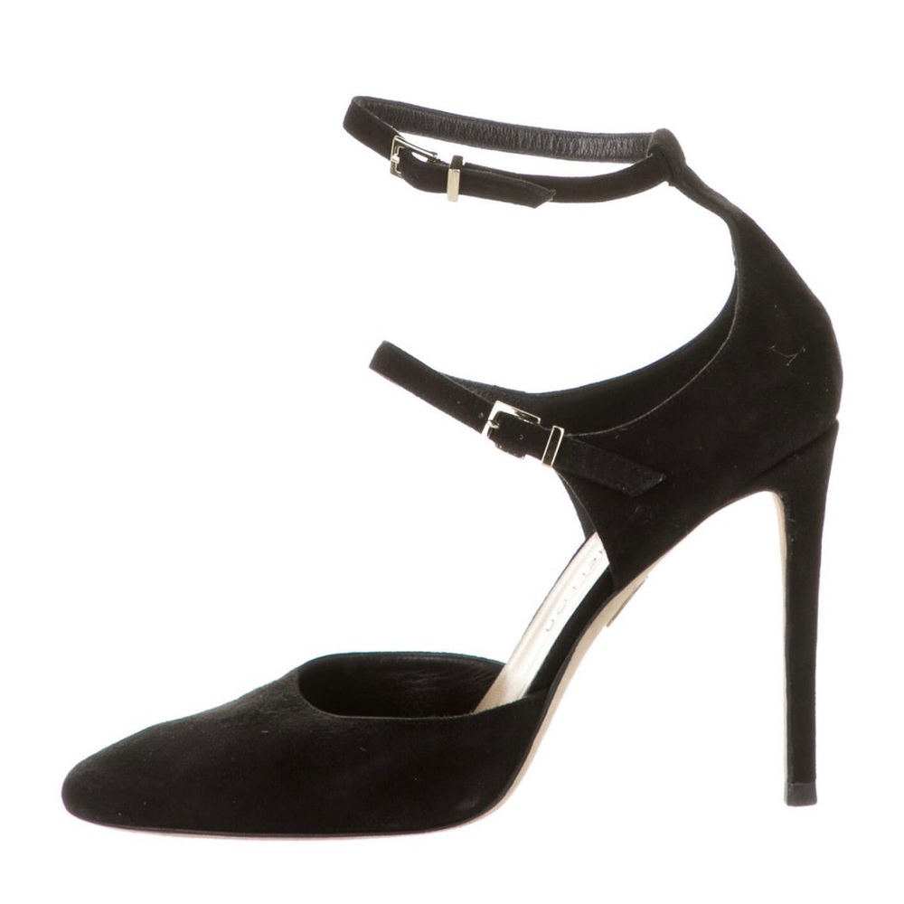 Tamara Mellon Paramour Suede D’Orsay Pumps
